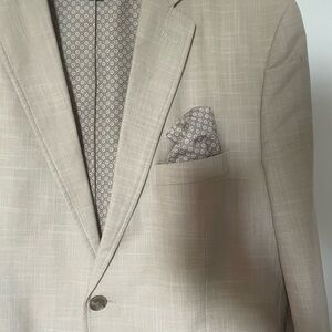 Joseph Abboud Tan Lightweight Jacket